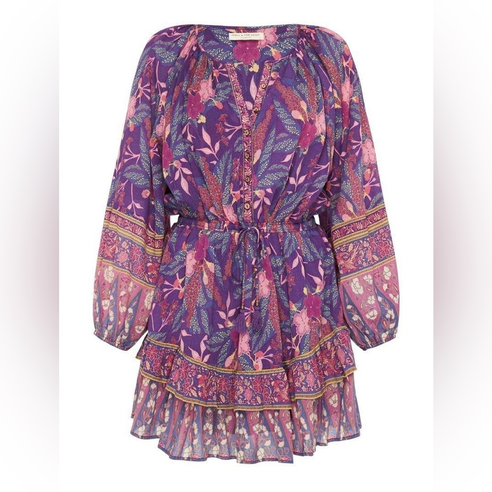 SPELL Bianca Long Sleeve Playdress - S - Picture 3 of 9